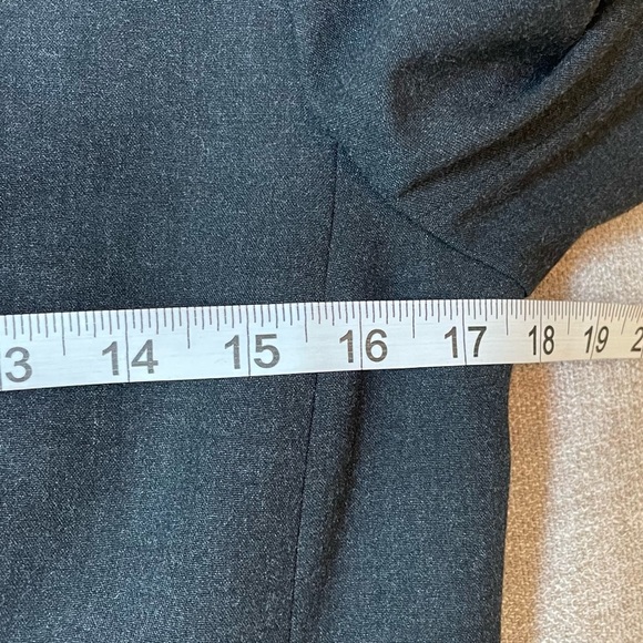 Brooks Brothers Milano Fit Button Jacket Charcoal Office Blazer Classic Preppy - Picture 7 of 15